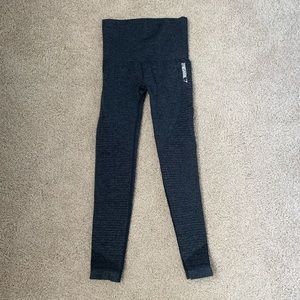GYMSHARK Charcoal Gray Flex Leggings